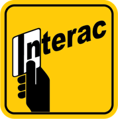 Interac yellow logo